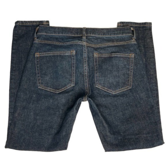 Everlane High Rise Skinny Cotton Dark Indigo Wash‎ Regular Denim Jeans Size 27 - Picture 5 of 9